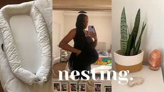 Last minute tidying and nesting before baby! | 39 weeks pregnant ♥