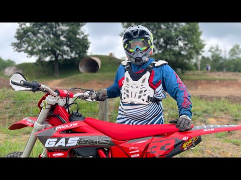 I hit a deer racing!! Beans mx MERP race