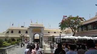 preview picture of video 'Udaipur city palase'