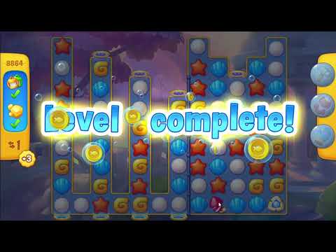 Fishdom Level 8864 Super Hard First try