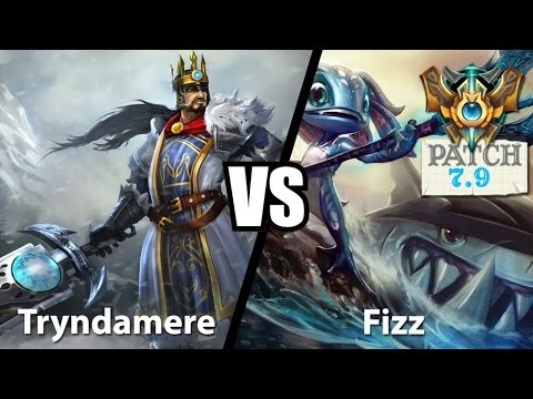 TRYNDAMERE VS FIZZ - 7.9 Challenger - Destruction d'un Fizz Ignite