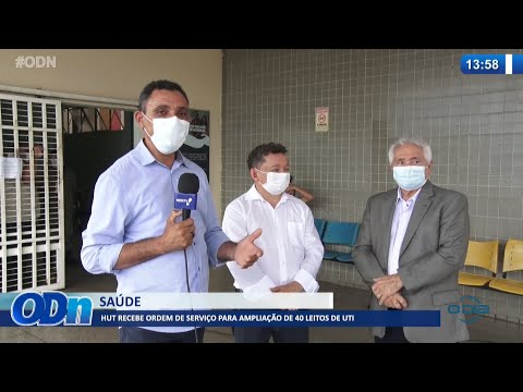 HUT recebe ordem de serviço para ampliação de 40 leitos de UTI 08 11 2021