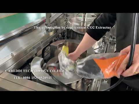 Thuja oil extraction by Supercritical CO2 Extraction machine