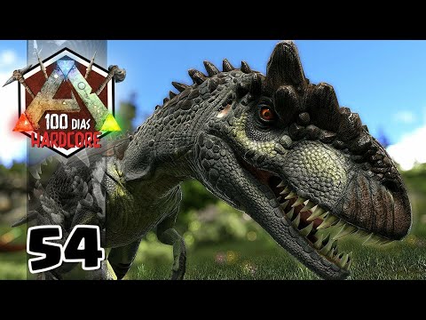 CAÇANDO ALLOSAUROS  -  ARK HARDCORE: ARK:SURVIVAL EVOLVED - #54