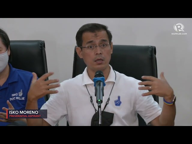 Isko Moreno camp: ‘Duwag si Ferdinand Marcos Jr.’