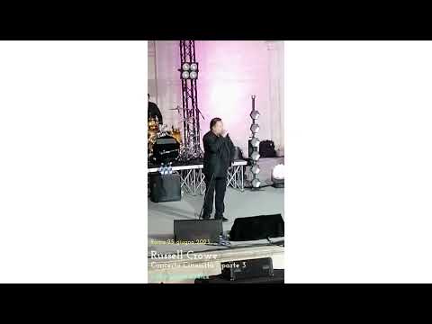 Russell Crowe concerto Cinecittà - parte 3 - Roma 25 giugno 2023