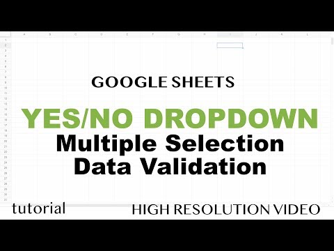Google Sheets Drop Down List Data Validation Tutorial Dynamic Lists from Ranges