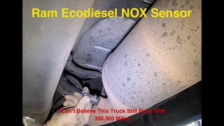 2016 Ram Ecodiesel 3.0 Rear NOX Sensor Replacement
