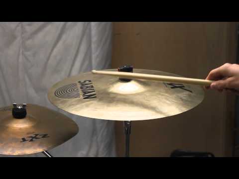 Sabian AAX 16" Stage Crash Cymbal Sound Test / Review