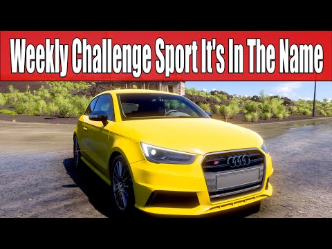 Forza Horizon 5 Weekly Challenge Sport It's In The Name - Audi S1 - PR Stunt