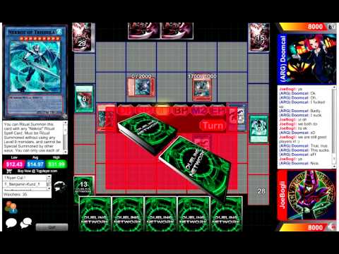 Competitive Yugioh Duels : Infernoids vs Nekroz - The Crimson Blader is Real