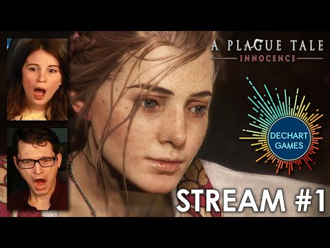 #1 A Plague Tale: Innocence BEGINS! w/ Bryan & Amelia of Dechart Games