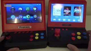 Powkiddy G1000 Mini Arcade Compare  - It's Crazy So Much Difference !