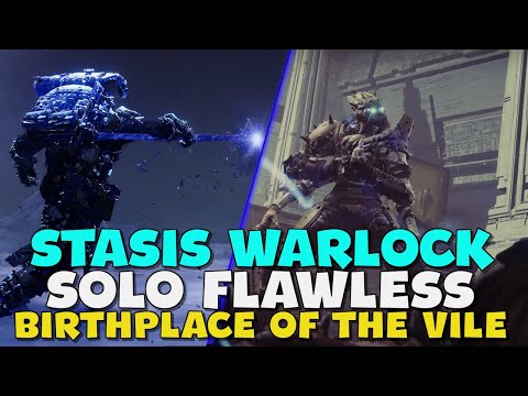 The 1# Stasis Warlock Build Solo GM Alert Birthplace | Destiny 2