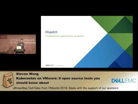 Steven Wong - Kubernetes on VMware: 8 open source tools you should know about
