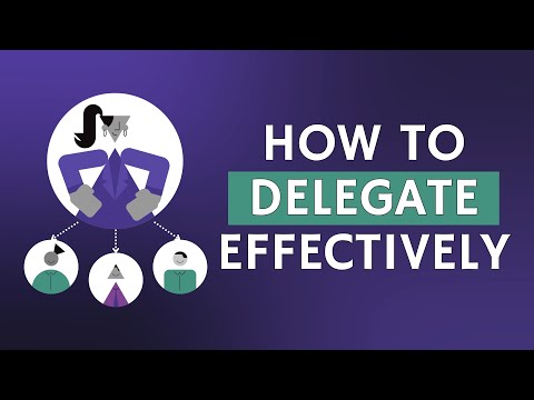 The BEST Way To Delegate Effectively
