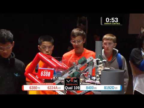 2015 VRC-MS Oppo Q109 -  (6380 8400) 53-Opportunity Div-VRC Middle School-VEX Worlds 2015