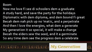 Nas &amp; Damian Marley - My Generation ft. Lil Wayne &amp; Joss Stone [Lyrics]