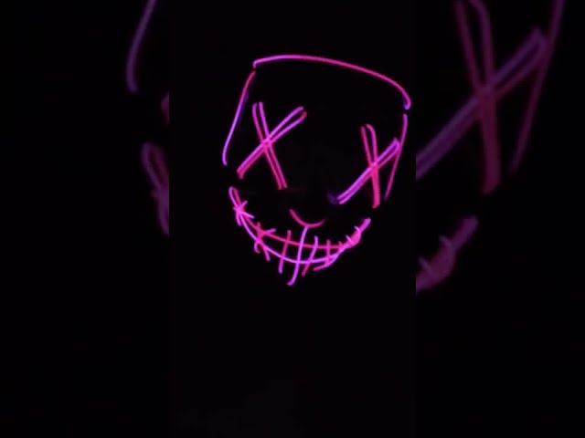 Vídeo relacionado con AolKee Gafas LED Light Up de neón brillantes para cosplay, accesorios de fiesta, trajes de festival, para niños y adultos, 1 paquete