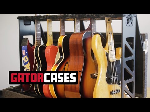 Gator Cases GTRSTD6 Rack Style 6 Guitar Stand That Folds Into A Case image 7