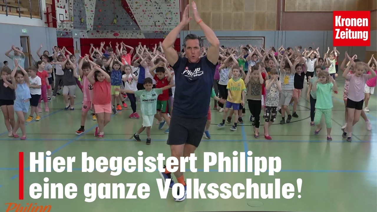 Philipp v pohybu – Hostem na ZŠ Fischamender Straße
