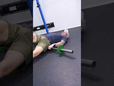 Barbell High-Glute Release for Deep Pressure on Tight Glutes (3–5 Min/Side)
