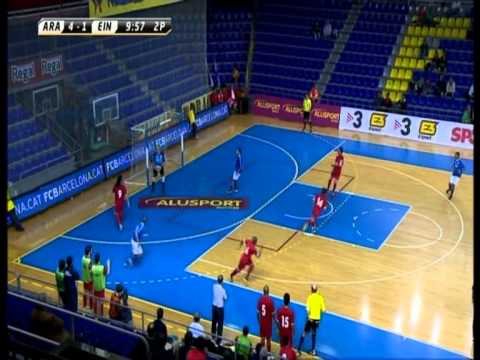 Zaaldvoetbal TV(UEFA FUTSAL CUP (Barcelona):Arac Naxcivan vs FC Eindhoven:5-3))
