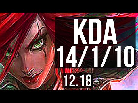 KATARINA vs LUCIAN (MID) | 14/1/10, Legendary, 1.4M mastery, 600+ games | EUW Diamond | 12.18
