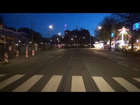 HTM tramlijn 15 Nootdorp - Centraal Station - Rijswijkseplein/Station HS via Weteringplein