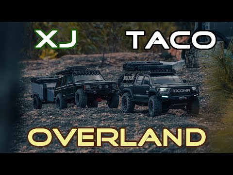 1/10 Scale RC Custom Enduro Knightrunner & Jeep Cherokee XJ Overland