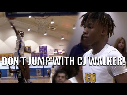 DON'T JUMP With CJ Walker!! CRAZY Junior Year Mixtape