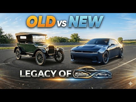 Dodge Car Evolution | From Classic Muscle to Modern Power Machines 🚗🔥