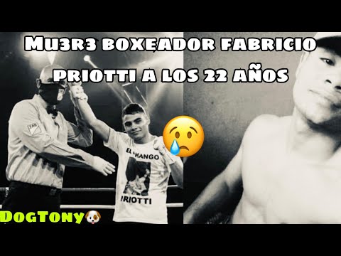 Encuentran muerto a Fabricio Priotti boxeador de 22 años