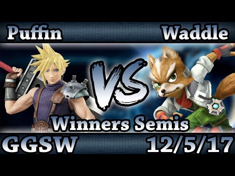 GGSW 61 - Puffin (Cloud) Vs. Waddle (Fox) Smash Wii U Winners Semis - Smash 4