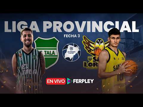🏀 EL TALA - SAN LORENZO MC | LIGA PROVINCIAL BÁSQUET CORRIENTES 1°DIV MASCULINO | FECHA 3 🔴 EN VIVO