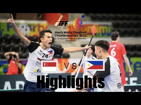 Singapore vs Philippines | World Floorball Championships 2022 | (full highlights)