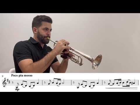 ILMEA 2025-2026 Junior Trumpet Concert Etude - Lyrical