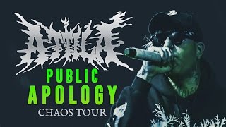 Attila - &quot;Public Apology&quot; LIVE! Chaos Tour