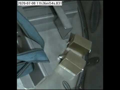 Metallindstrie - Mechanischer Pressvorgang. Visualisierung eines Störfalles innerhalb eines schnell taktenden Pressvorgangs