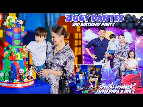 Thumbnail for SIXTO DANTES 3RD BIRTHDAY PARTY KABONGGA 😍 MAY SONG NUMBER ANG MAG AMA DINGDONG AT ATE ZIA by Eddy