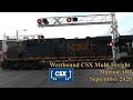 Railfanning Marion OH CSX Multi Freight