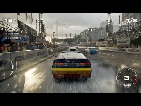 Nissan 300ZX (Z32) in San Francisco - GRID 2019 ultra setting [PC gameplay]