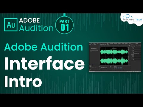 Adobe Audition Interface Intro What is Adobe Audition What is Sound Adobe Audition in Hindi 1