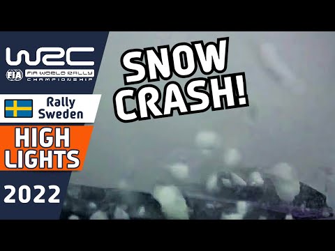 WRC Rally Highlights : Rally Sweden 2022 - Day 1 Morning