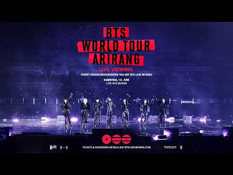 BTS WORLD TOUR 'ARIRANG' IN BUSAN: LIVE VIEWING | TRAILER GERMAN