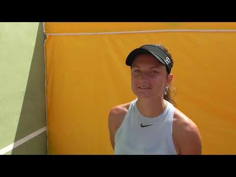 Jesika Malečková po výhře nad Nikolou Bartůňkovou ve skupině Mácha Lake Open 2020