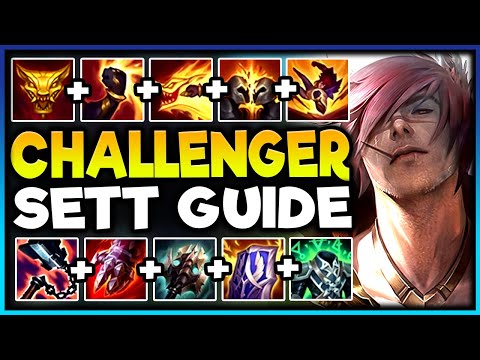 How To MASTER SETT in UNDER 24 HOURS! - Season 12 Sett Guide