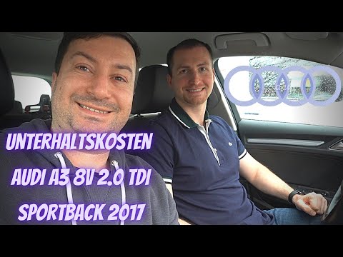 Unterhaltskosten Audi A3 S-line 8V 2.0 TDI Sportback 2017.|EAZYLIFESTYLE