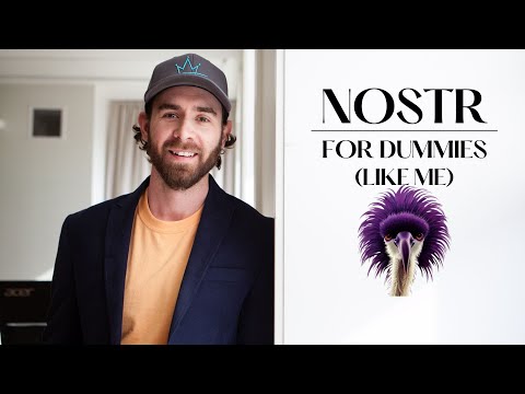 NOSTR FOR DUMMIES - HOW TO UPLOAD PROFILE PICTURE, CONNECT LIGHTNING WALLET, AND MORE TIPS! video thumbnail