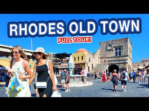 RHODES | Full tour of Rhodes Old Town